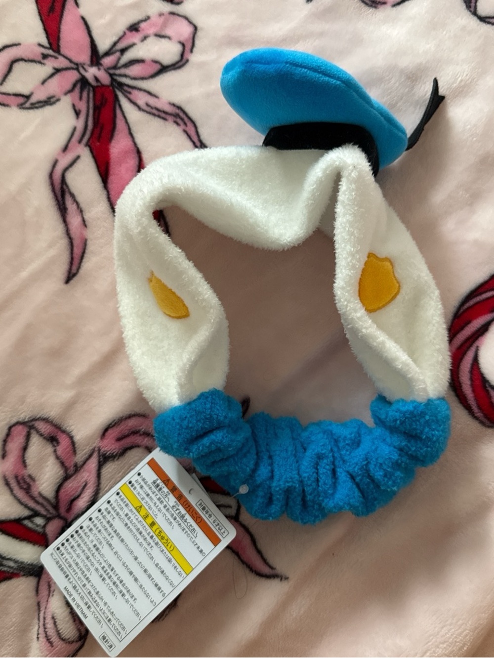 NWT Japan Tokyo Disney Donald Duck headband